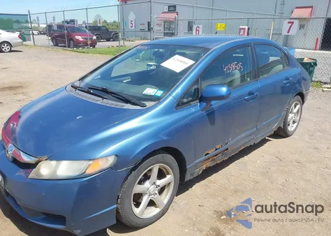 2010 Honda Civic Lx из США, поврежденный, VIN 2HGFA1F52AH304395